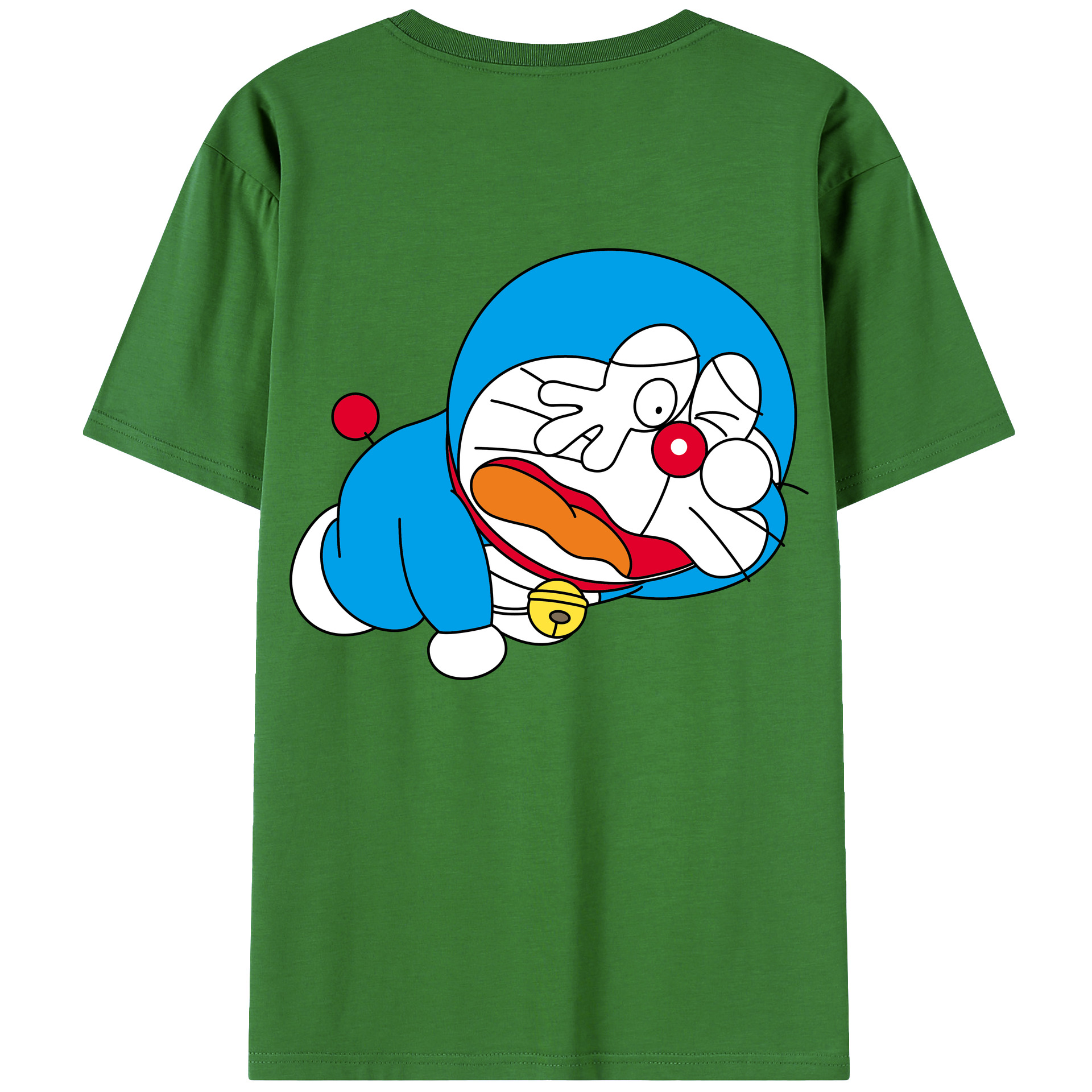 （画像用） ドラえもん Doraemon レディース半袖Tシャツ(バックプリント)